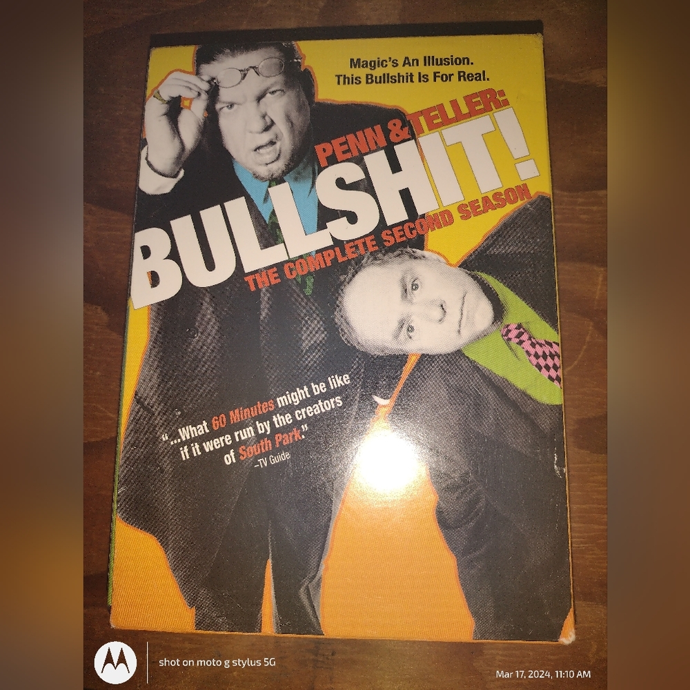 Penn and Teller the complete second season dvd Video brand New